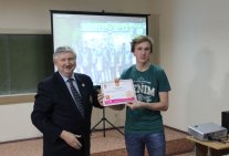 The management and students presented Certificates of the National Committee for Polio Plus in Ukraine